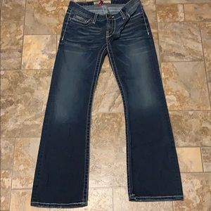 Stella BKE denim boot cut jeans